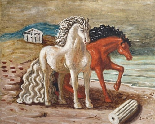 Giorgio chirico cavalli - giorgio, :