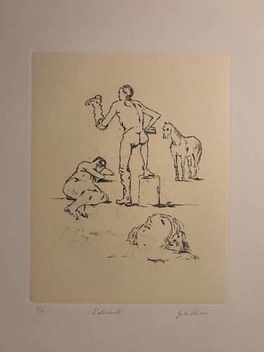 Attendente 1971 incisione - l'attendente,,