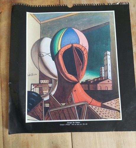 Stampa litografica chirico - stampa,