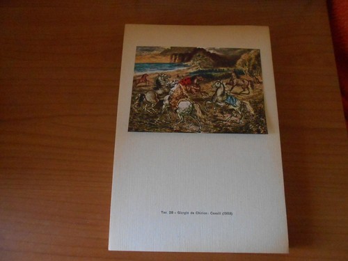 Chirico tav pittori - chirico, del