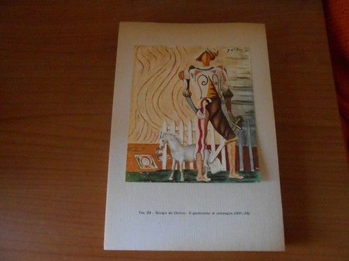 Chirico tav pittori - chirico, del