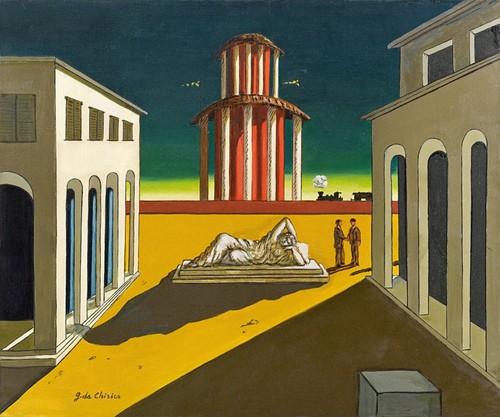 Giorgio chirico piazza - chirico,