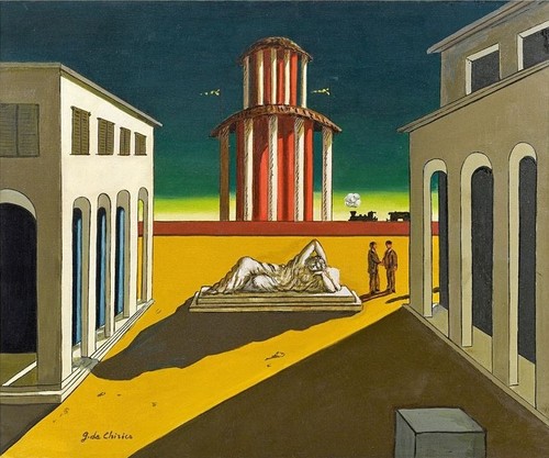 Giorgio chirico piazza - chirico,